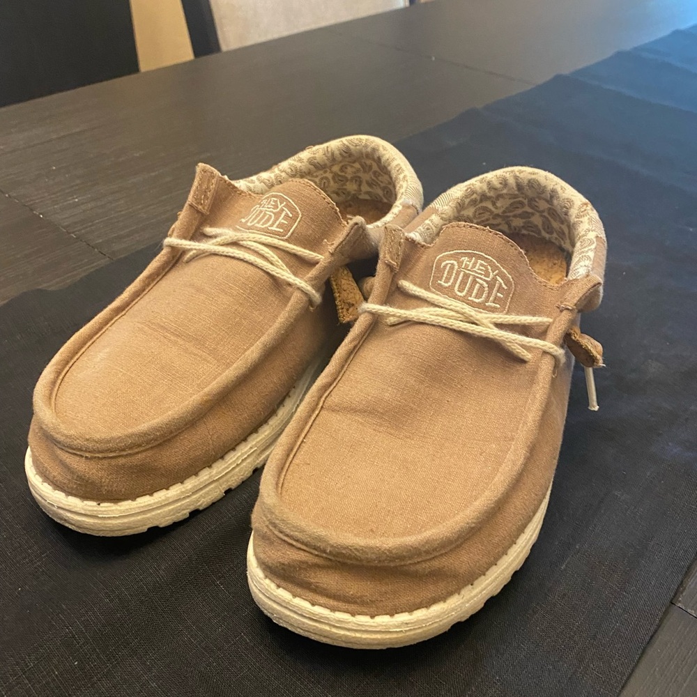 Hey Dude Men's Brown Slip-On Loafers